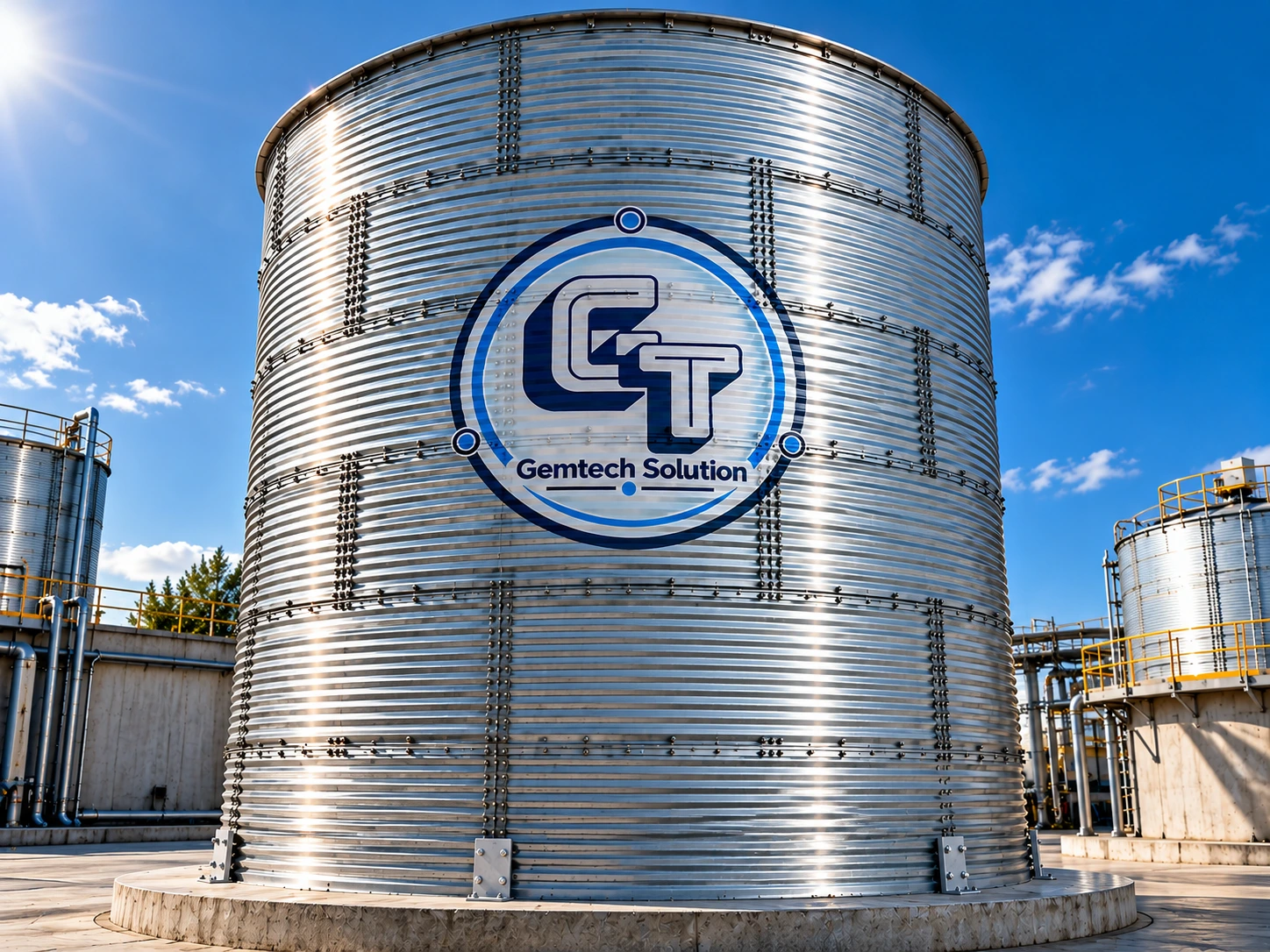 Fire Fighting Water Storage Tank